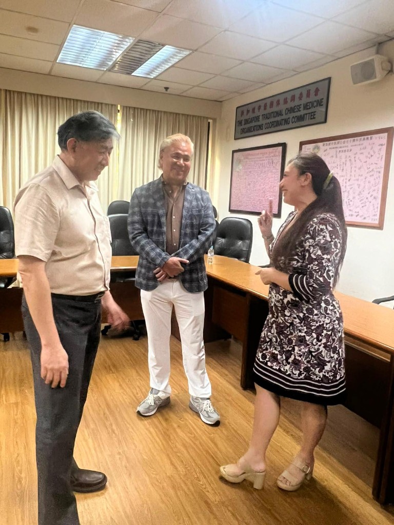 A meeting at the Singapore Traditional Chinese Medicine Organizations Coordinating Committee